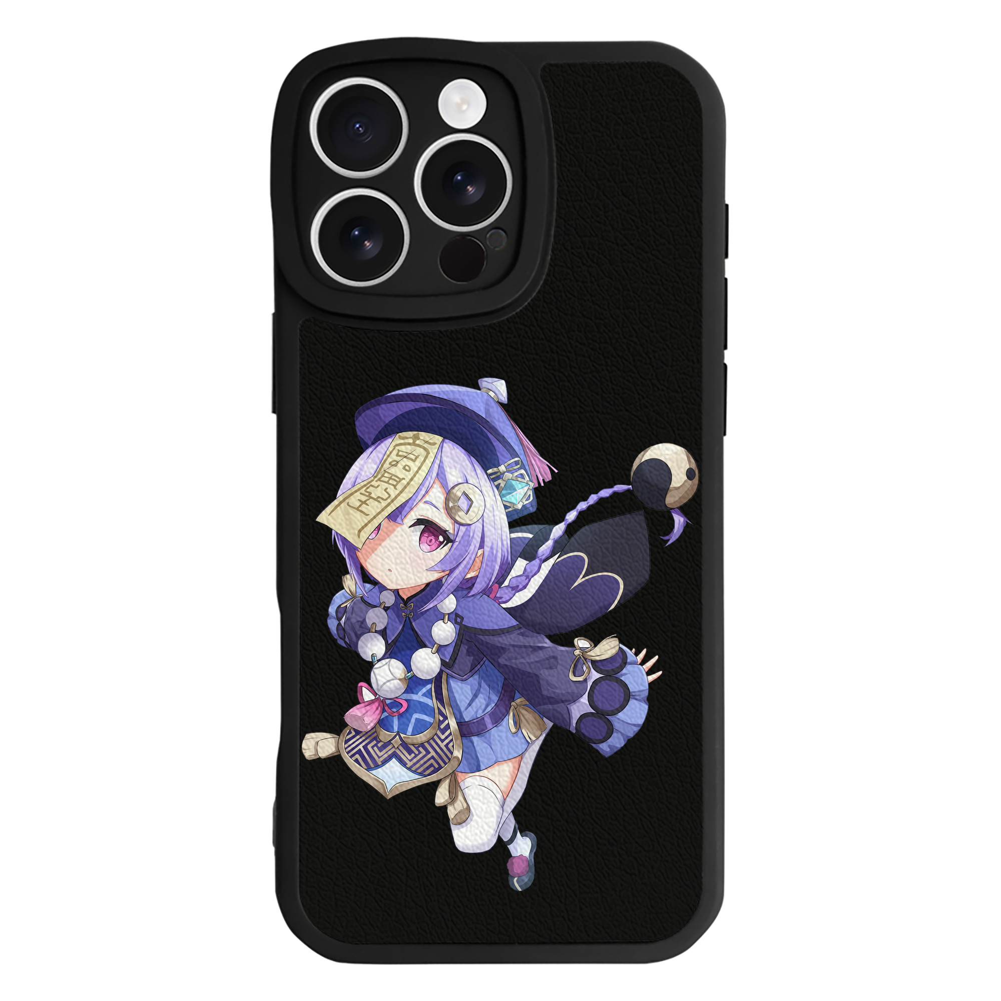 げんし神 七七 なな  genshin Nana 【iPhone 16シリーズ対応】シリコンスマホケース（レザー調） 材質：シリコン
